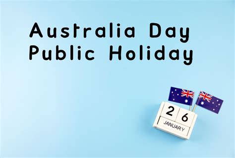 is australia day a public holiday
